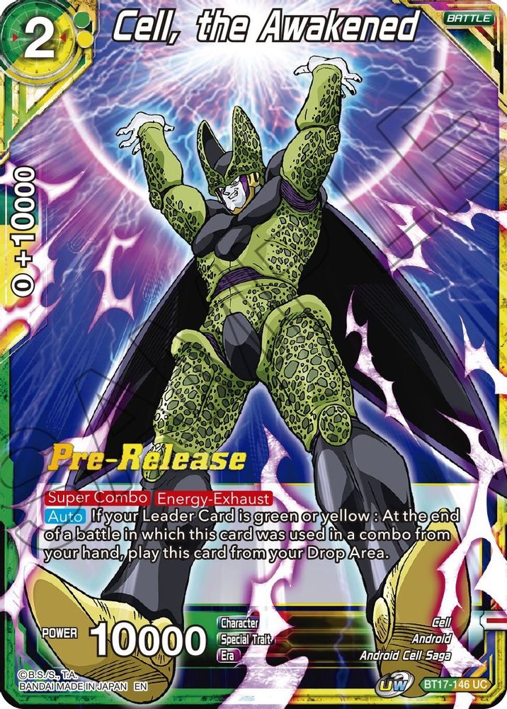 Cell, the Awakened, Standard, front
