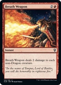 Breath Weapon, Commander Legends: Battle for Baldur's Gate