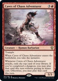 Caves of Chaos Adventurer, Commander Legends: Battle for Baldur's Gate