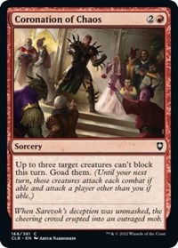 Coronation of Chaos, Commander Legends: Battle for Baldur's Gate