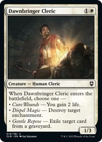 Dawnbringer Cleric, Commander Legends: Battle for Baldur's Gate