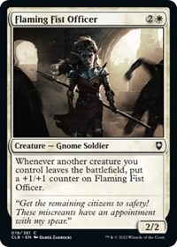 Flaming Fist Officer, Commander Legends: Battle for Baldur's Gate