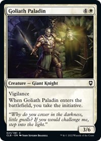 Goliath Paladin, Commander Legends: Battle for Baldur's Gate
