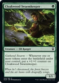 Cloakwood Swarmkeeper, Commander Legends: Battle for Baldur's Gate