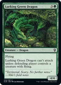 Lurking Green Dragon, Commander Legends: Battle for Baldur's Gate