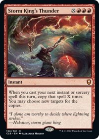 Storm King's Thunder, Commander Legends: Battle for Baldur's Gate