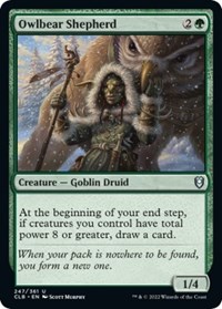 Owlbear Shepherd, Commander Legends: Battle for Baldur's Gate