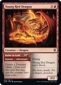 Young Red Dragon, Commander Legends: Battle for Baldur's Gate