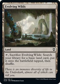 Evolving Wilds, Commander Legends: Battle for Baldur's Gate