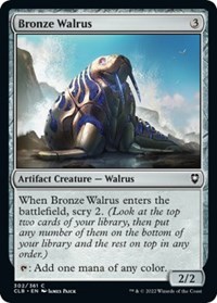 Bronze Walrus, Commander Legends: Battle for Baldur's Gate