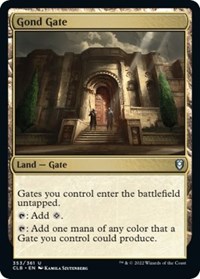Gond Gate, Commander Legends: Battle for Baldur's Gate