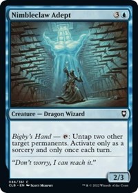 Nimbleclaw Adept, Commander Legends: Battle for Baldur's Gate