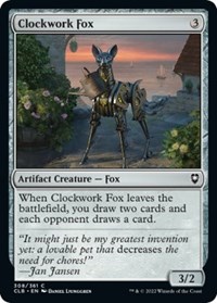 Clockwork Fox, Commander Legends: Battle for Baldur's Gate