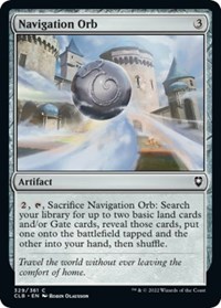 Navigation Orb, Commander Legends: Battle for Baldur's Gate