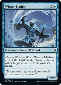 Winter Eladrin, Commander Legends: Battle for Baldur's Gate