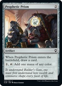 Prophetic Prism, Commander Legends: Battle for Baldur's Gate