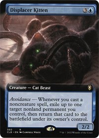Displacer Kitten (Extended Art), Commander Legends: Battle for Baldur's Gate