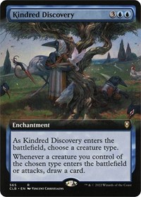 Kindred Discovery (Extended Art), Commander Legends: Battle for Baldur's Gate