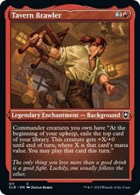 Tavern Brawler (Foil Etched), Commander Legends: Battle for Baldur's Gate
