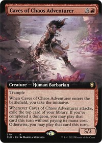 Caves of Chaos Adventurer (Extended Art), Commander Legends: Battle for Baldur's Gate