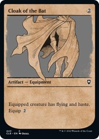 Cloak of the Bat (Showcase), Commander Legends: Battle for Baldur's Gate