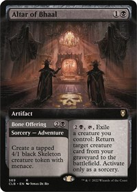 Altar of Bhaal (Extended Art), Commander Legends: Battle for Baldur's Gate