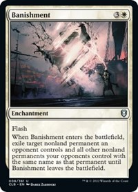 Banishment, Commander Legends: Battle for Baldur's Gate