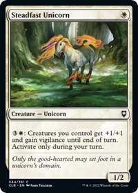 Steadfast Unicorn, Commander Legends: Battle for Baldur's Gate