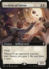 Archivist of Oghma (Extended Art), Commander Legends: Battle for Baldur's Gate