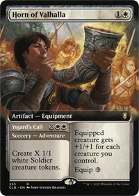 Horn of Valhalla (Extended Art), Commander Legends: Battle for Baldur's Gate