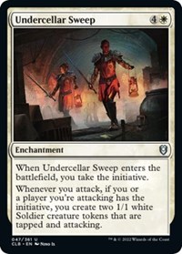 Undercellar Sweep, Commander Legends: Battle for Baldur's Gate