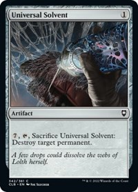 Universal Solvent, Commander Legends: Battle for Baldur's Gate