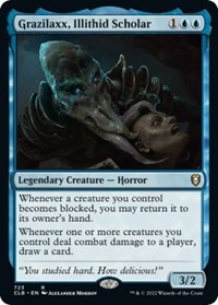 Grazilaxx, Illithid Scholar, Commander Legends: Battle for Baldur's Gate