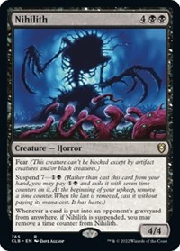 Nihilith, Commander Legends: Battle for Baldur's Gate