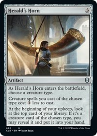 Herald's Horn, Commander Legends: Battle for Baldur's Gate