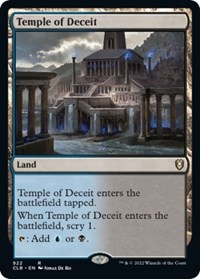 Temple of Deceit, Commander Legends: Battle for Baldur's Gate