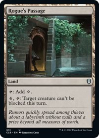 Rogue's Passage, Commander Legends: Battle for Baldur's Gate