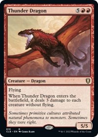 Thunder Dragon, Commander Legends: Battle for Baldur's Gate