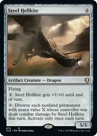 Steel Hellkite, Commander Legends: Battle for Baldur's Gate