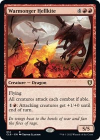 Warmonger Hellkite, Commander Legends: Battle for Baldur's Gate