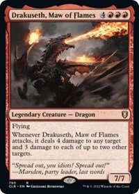 Drakuseth, Maw of Flames, Commander Legends: Battle for Baldur's Gate