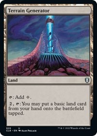 Terrain Generator, Commander Legends: Battle for Baldur's Gate