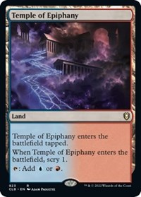 Temple of Epiphany, Commander Legends: Battle for Baldur's Gate