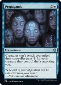 Propaganda, Commander Legends: Battle for Baldur's Gate