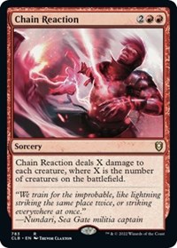 Chain Reaction, Commander Legends: Battle for Baldur's Gate