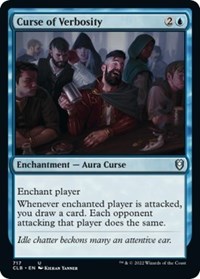 Curse of Verbosity, Commander Legends: Battle for Baldur's Gate
