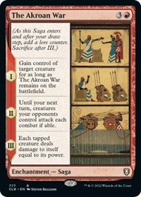 The Akroan War, Commander Legends: Battle for Baldur's Gate