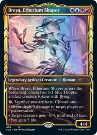 Breya, Etherium Shaper (Gilded Foil), Secret Lair Drop Series