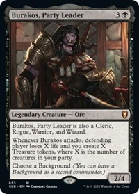 Burakos, Party Leader, Commander Legends: Battle for Baldur's Gate