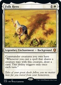 Folk Hero, Commander Legends: Battle for Baldur's Gate